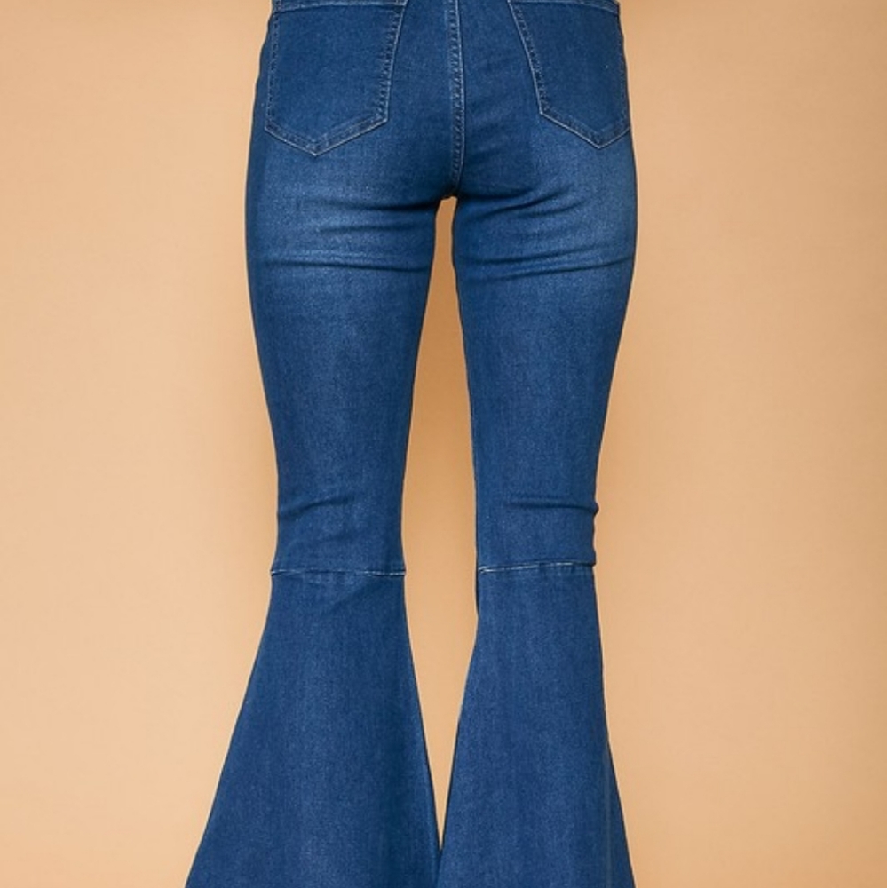 Last Small Distress Flare Jeans! - Picture 2 of 2